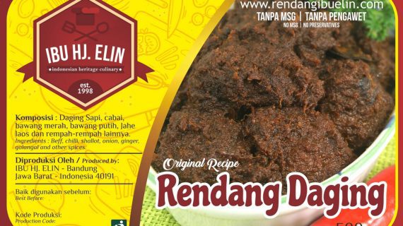 Lezatnya Rendang Padang, Rendang Daging Rasa Menggigil